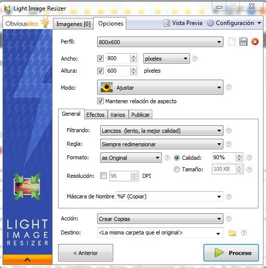 Light Image Resizer