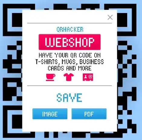Creando códigos qr, escogiendo el formato