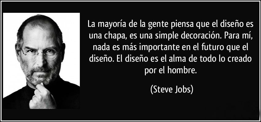 Steve Jobs sobre el diseño