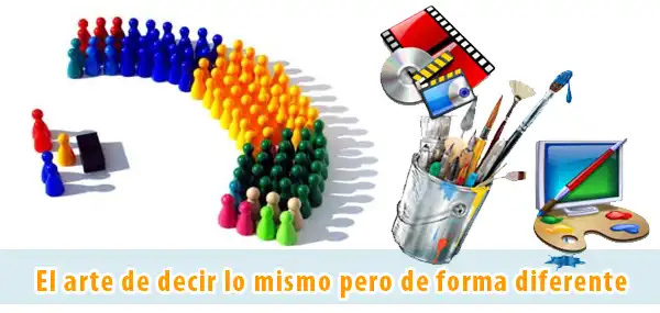 El arte de decir lo mismo pero de forme diferente